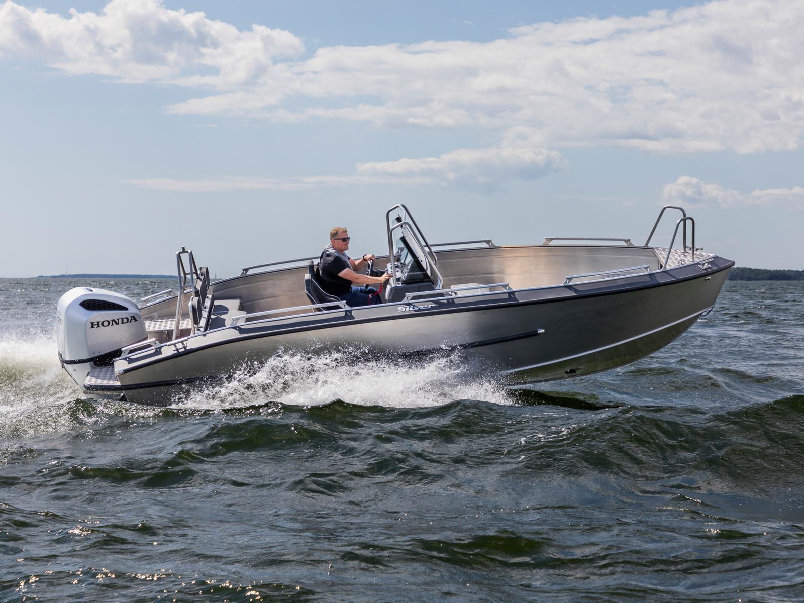 Silver Seahawk CCX - Aluminium boats - Model range - Silver